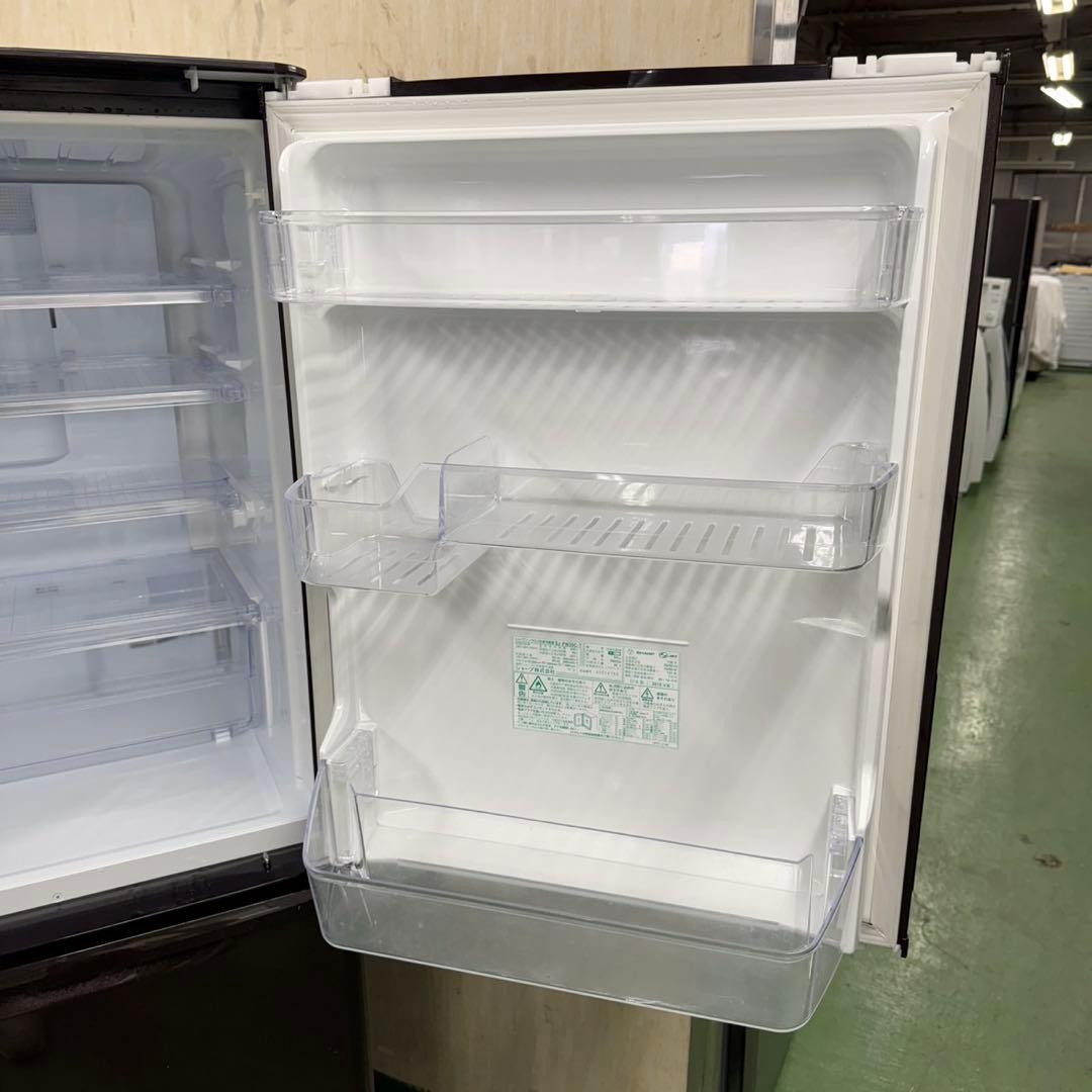 229★2016年製★シャープ　冷蔵庫　大型　3ドア　自動製氷　右、左開き