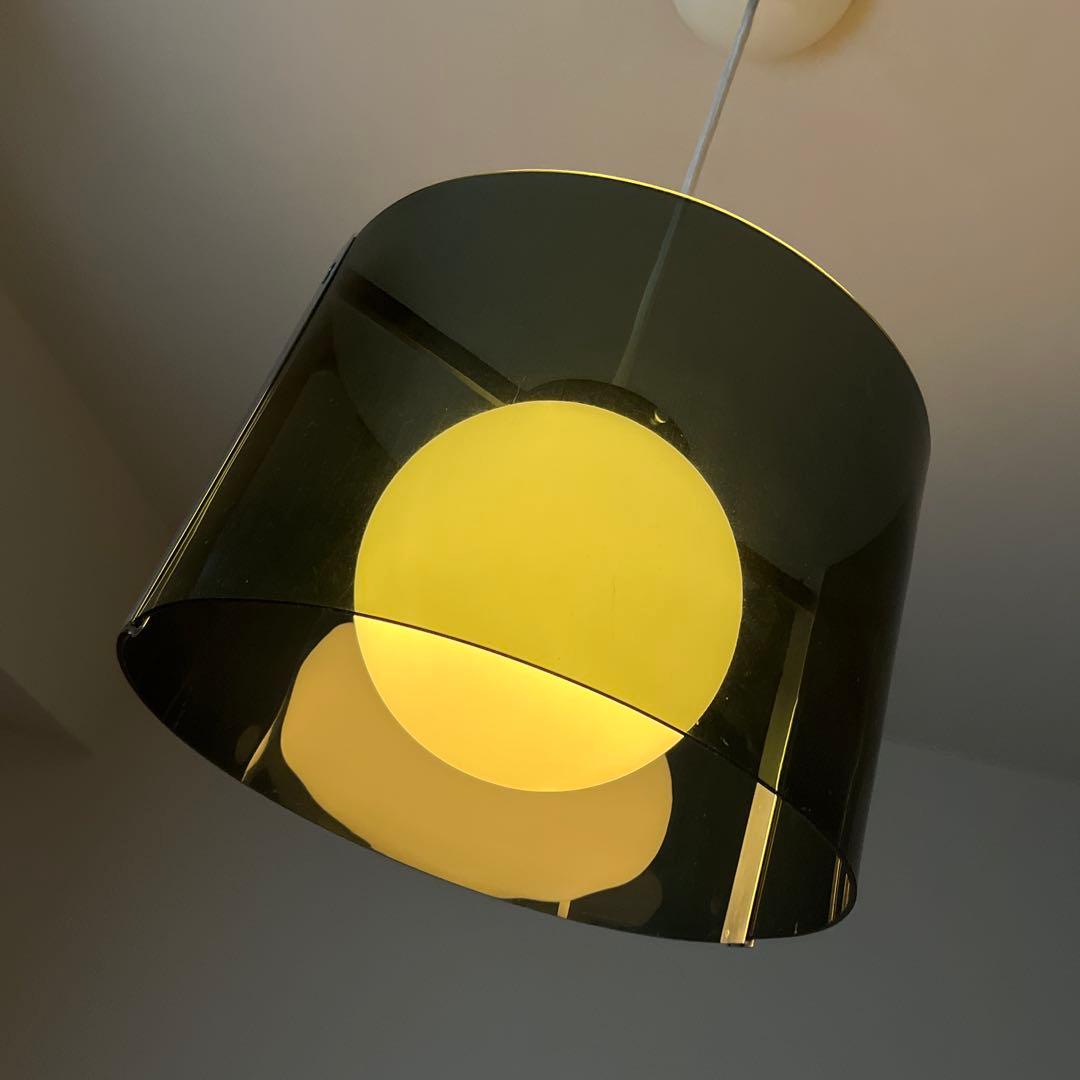 70s ペンダントランプ ミッドセンチュリー アメリカ製 天井照明