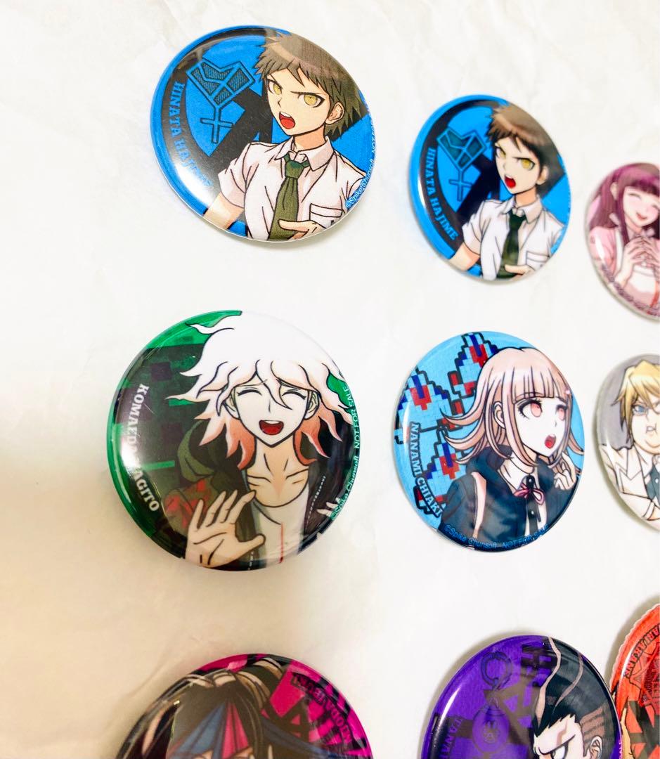 ダンガンロンパ　缶バッジ　カフェ　レア