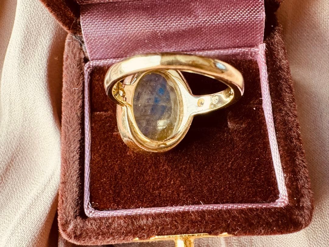 ラブラドライト リング　13号