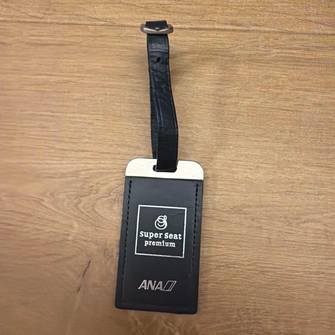 ANA Super Seat Premium 記念 レザータグ