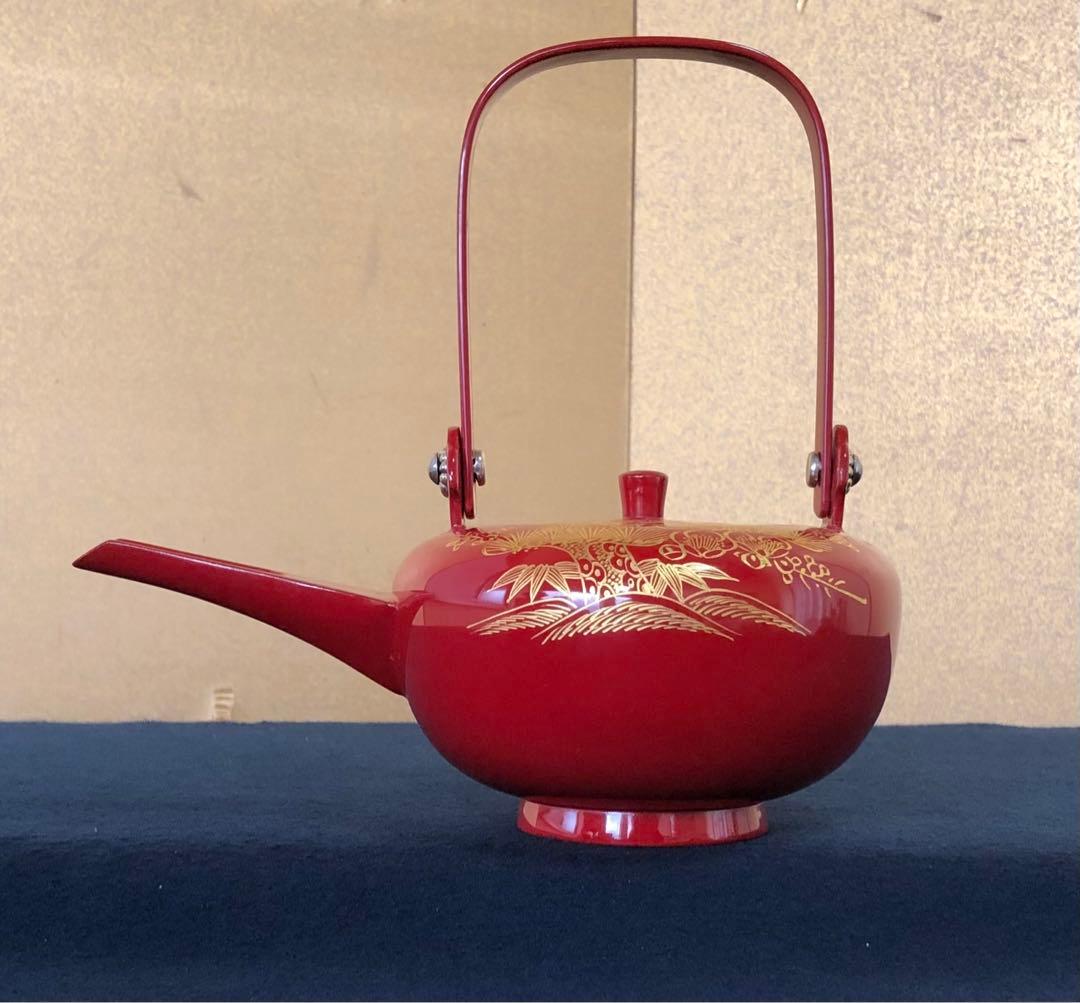 《R》輪島塗 屠蘇器 三ツ揃 沈金松竹梅 木製漆器 木箱　251218か1