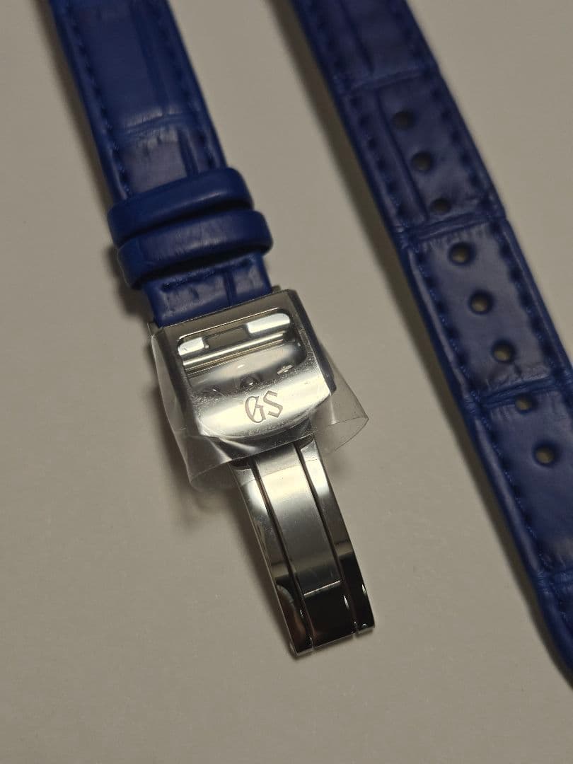 【グランドセイコー】レディース用 革バンド(クロコダイル)とDバックル