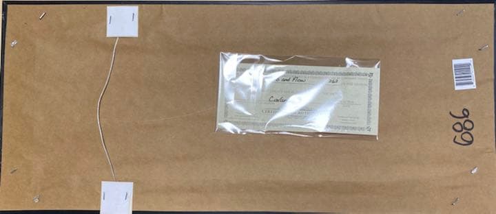 砂浜の絵 (アメリカで購入)