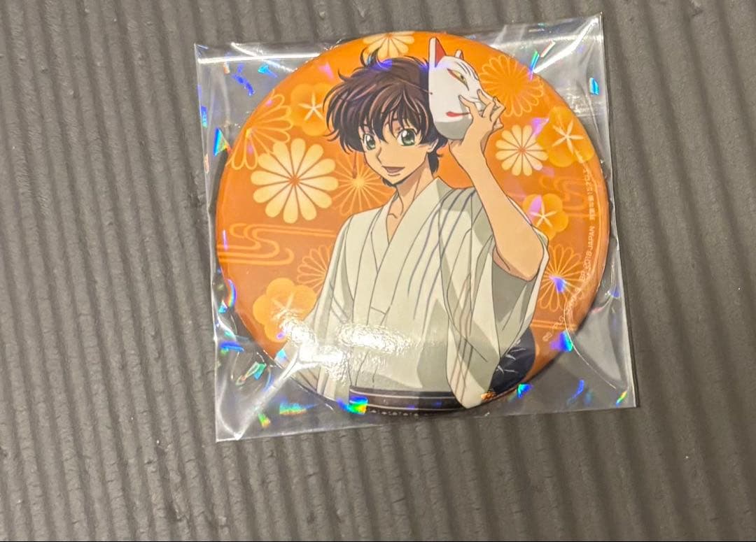 コードギアス　SEGA 缶バッジ　枢木　スザク