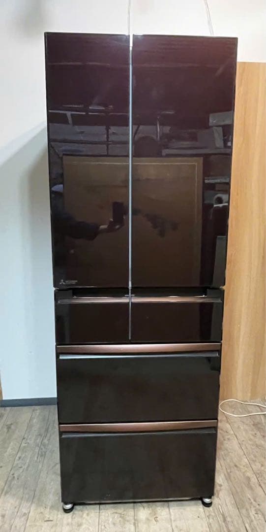 三菱 冷凍冷蔵庫 470L MR-WX47A-BR1 2017年製 6ドア