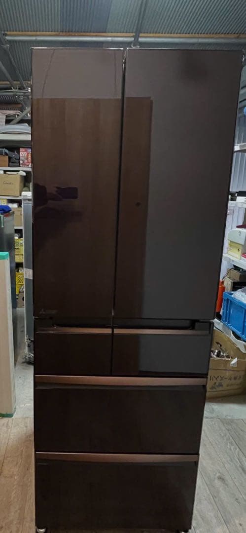 三菱 冷凍冷蔵庫 470L MR-WX47A-BR1 2017年製 6ドア