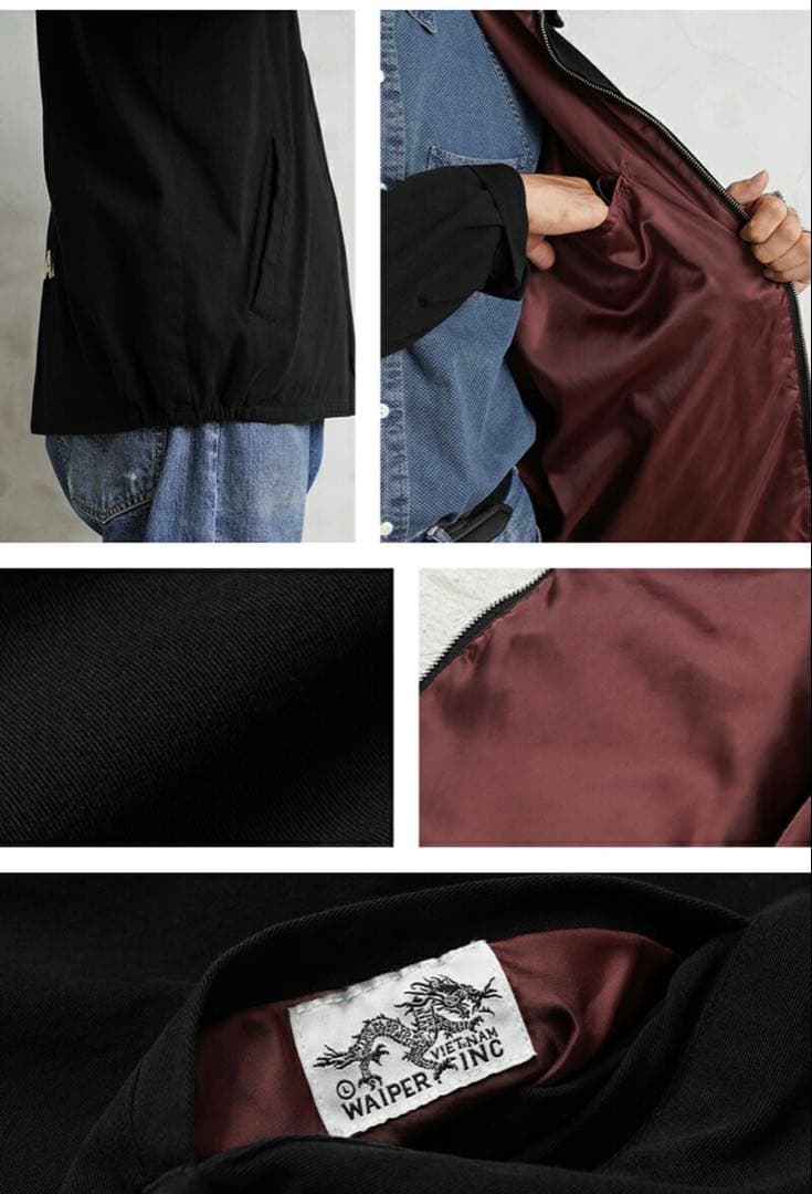 ワイパーインクSOUVENIR VIETNAM JACKET ベトジャン M