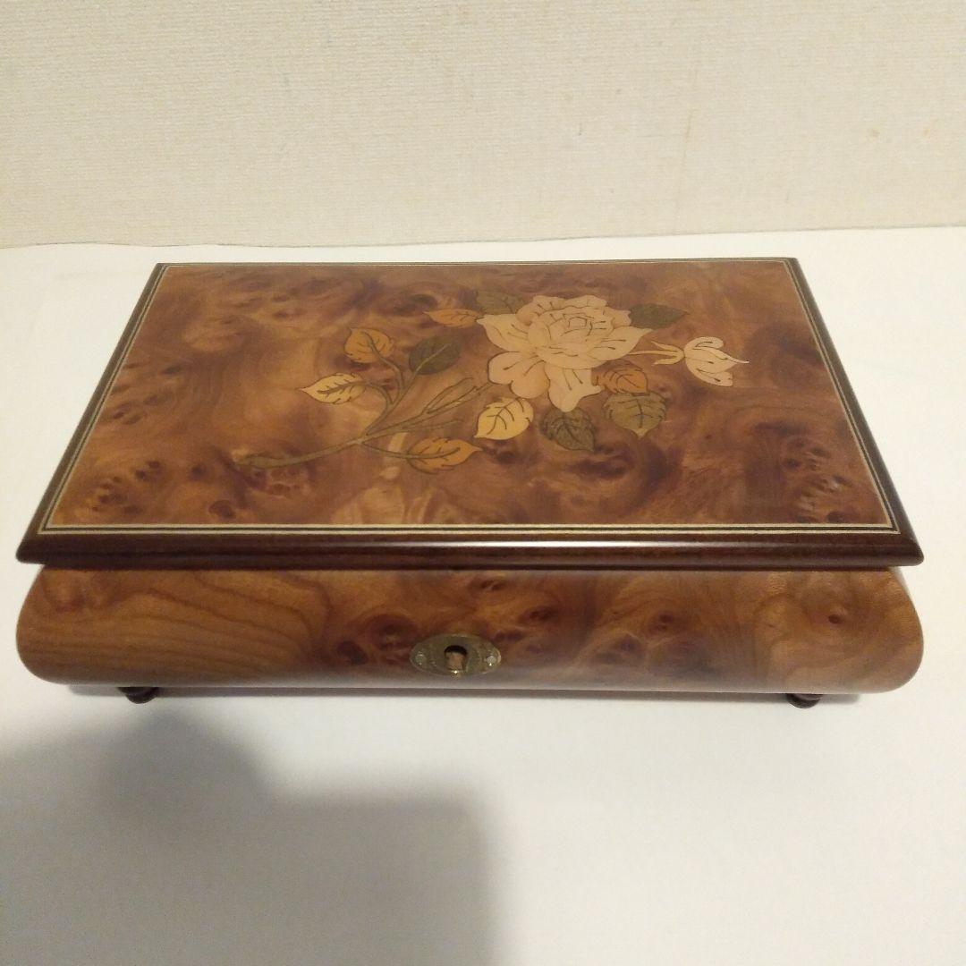 Romance Reuge リュージュ スイス製　木製オルゴール　11月29