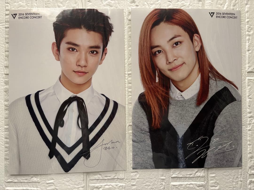 2016 SEVENTEEN アンコン A4フォトセット　全員セット