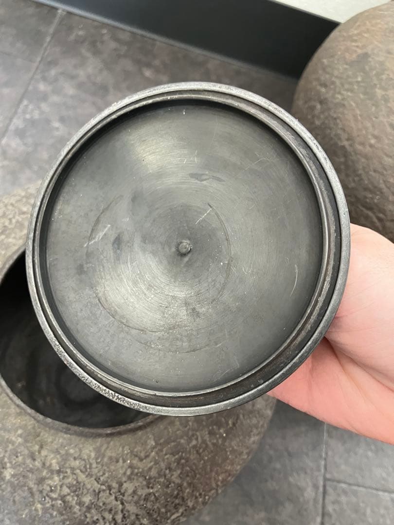 茶道具 茶釜 と 野々田式 炭型ヒーター 鉄瓶 風炉型電熱器