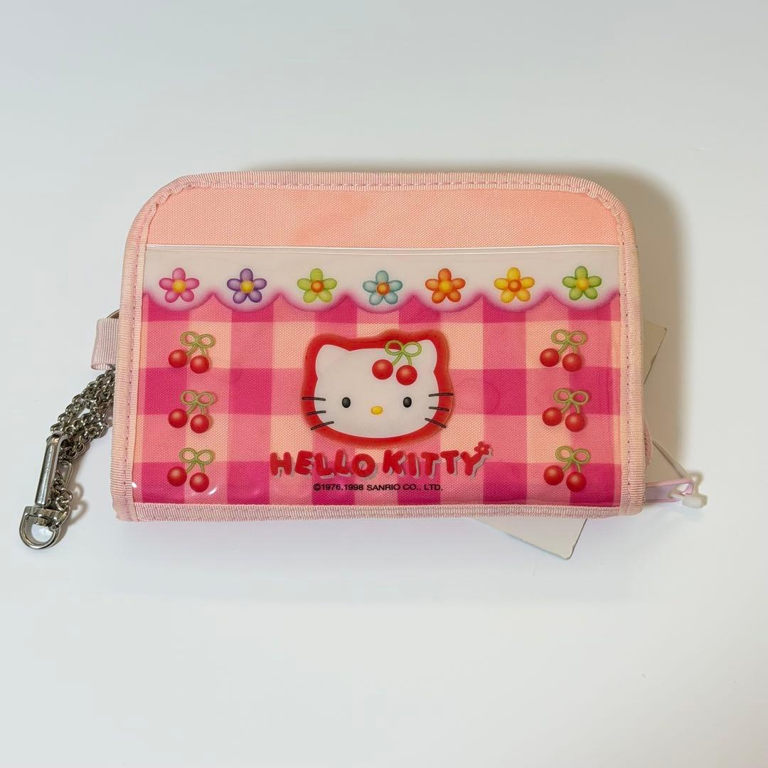 【匿名配送】サンリオ レトロ ハローキティ さくらんぼ チェリー 財布