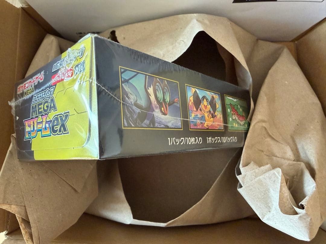 ポケモンカードゲーム メガドリームEX 10枚入り 1BOX シュリンク付