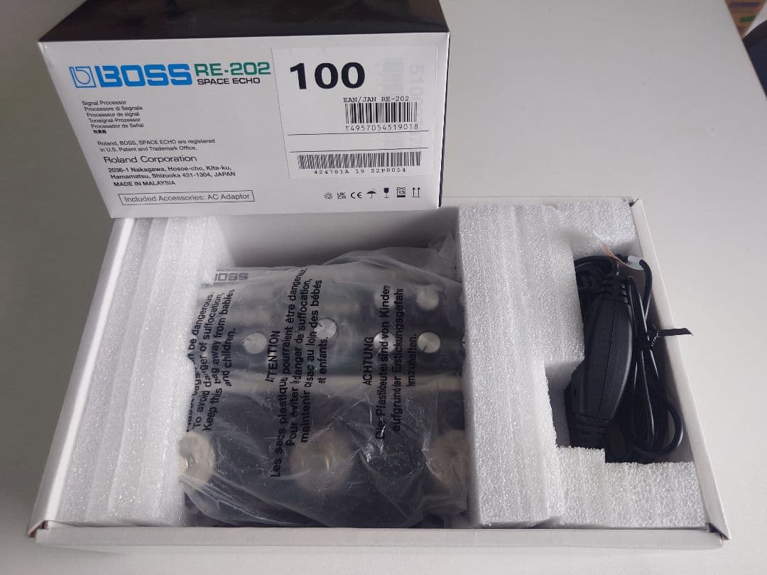 BOSS RE-202 Space Echo 未使用