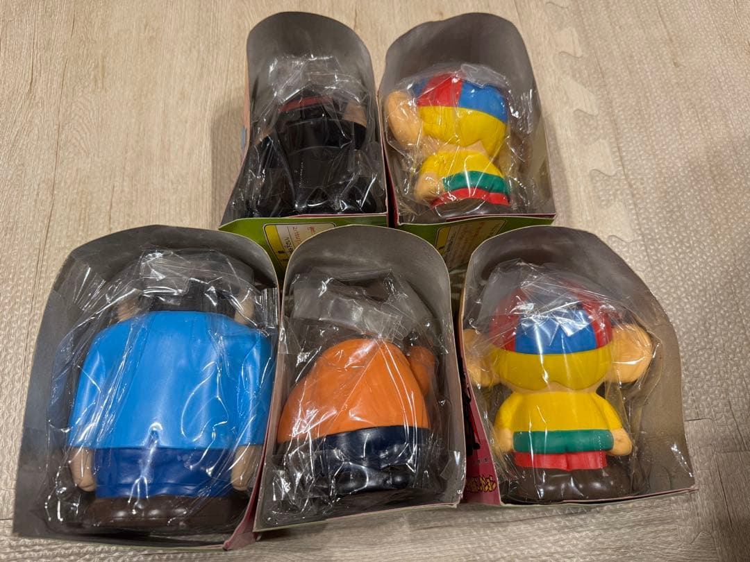 怪物くん ソフビ貯金箱コレクション 全５体揃い「未開封 版権付」藤子不二雄