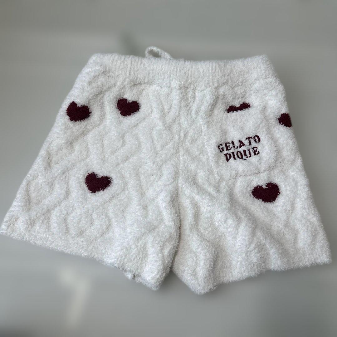 gelato pique ジェラートピケ ハートアラン 上下セット【未使用】