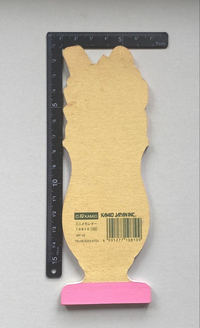 フルーツパフェ　ダイカット　メモ　メモ帳　カミオジャパン　平成レトロ　パンダ