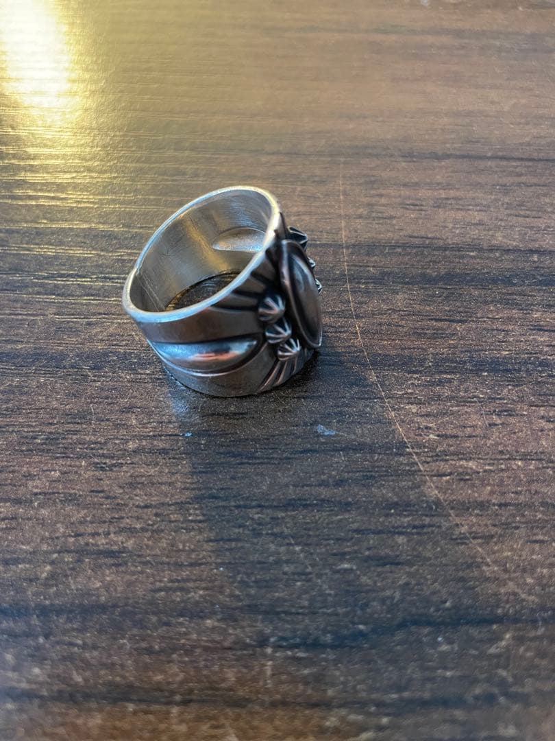 ナバホ族アンディキャドマン作　スターリンシルバー　21号　インディアンジュエリー