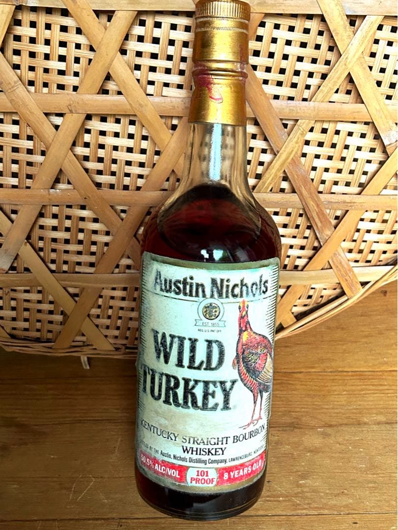 極上のレア酒　WILD TURKEY 8年　旧旧ラベル