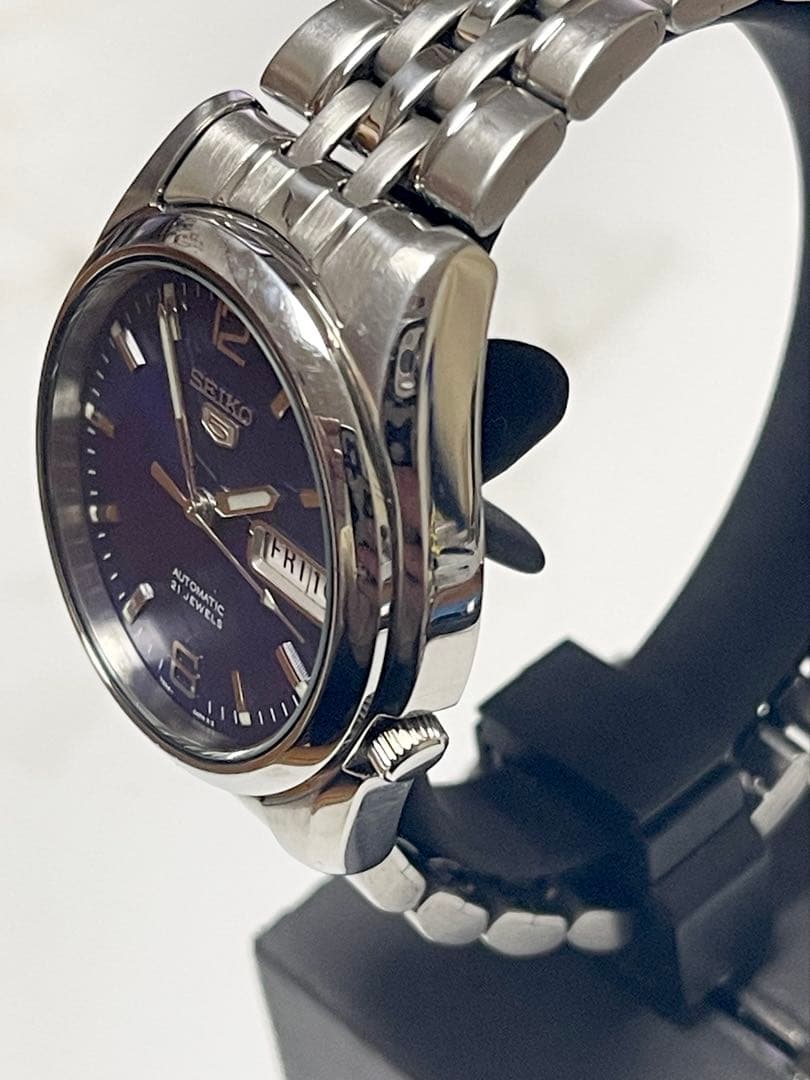 1995年11月製 セイコー5 オートマチック デイデイト　裏スケ　7S26