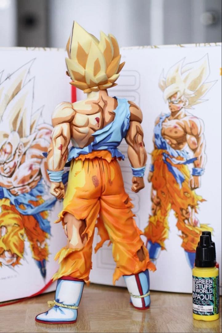 ビ*フ様 ドラゴンボール 伝説の超サイヤ人 孫悟空 リペイント SMSP