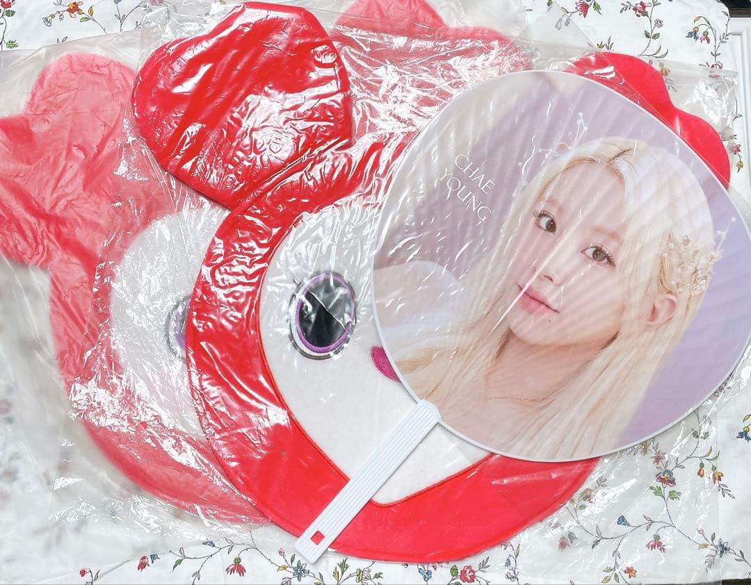 TWICE チェヨン うちわ うちわケース