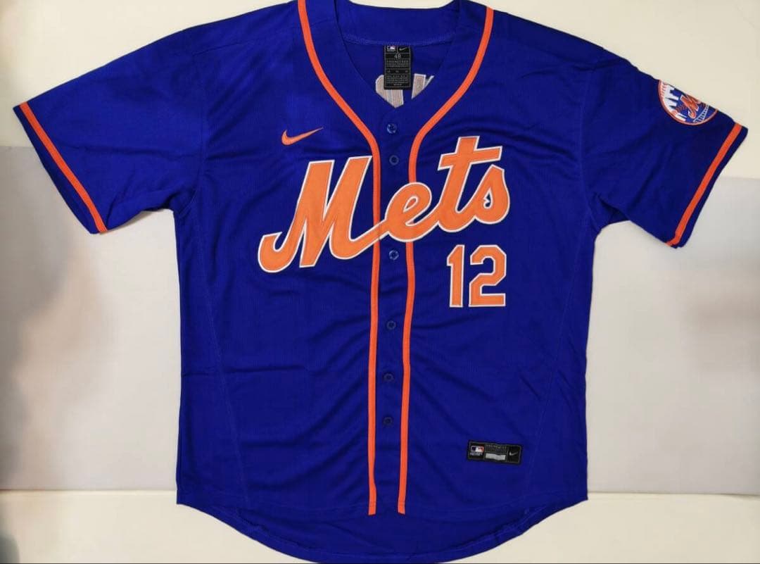 MLB リンドーア選手直筆サイン入りユニホーム　メッツ