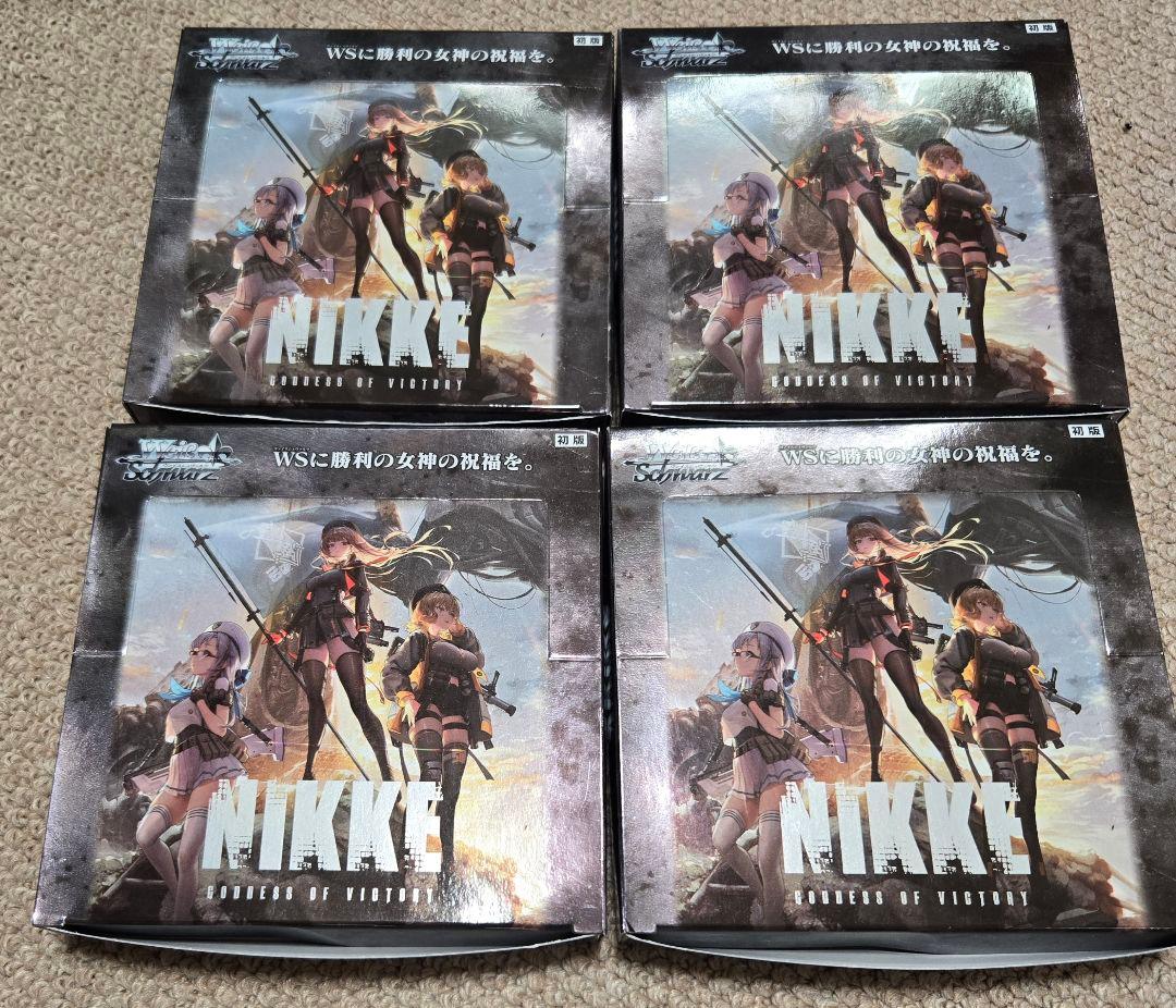 ヴァイスシュヴァルツ 勝利の女神 NIKKE ニケ 4box