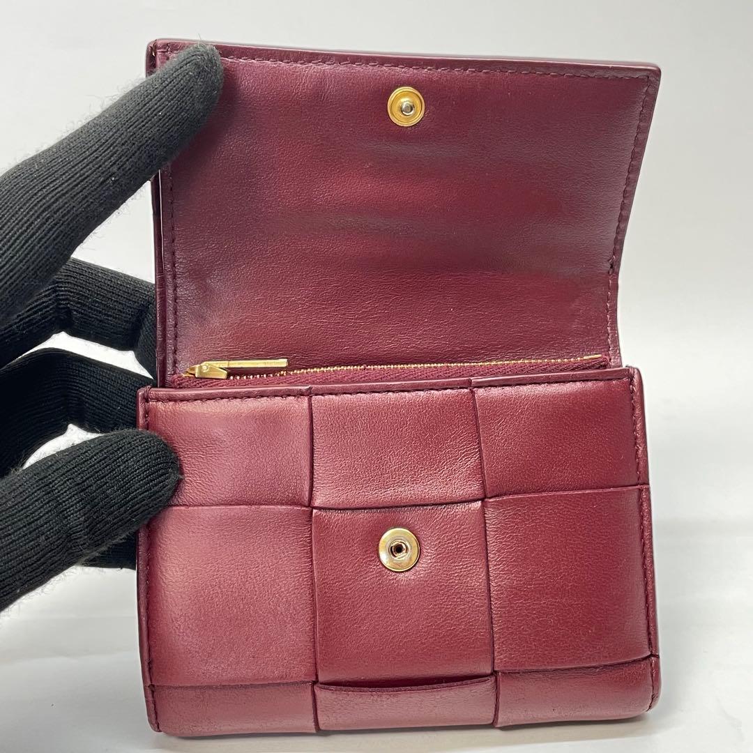 3009 ボッテガヴェネタ 三つ折り財布 カセット コンパクトウォレット マキシ