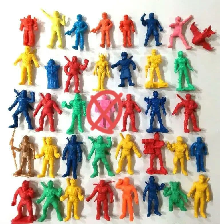 匿名配送 東映 戦隊 特撮 特警 ジライヤ 等フィギュア 消しゴム 昭和レトロ