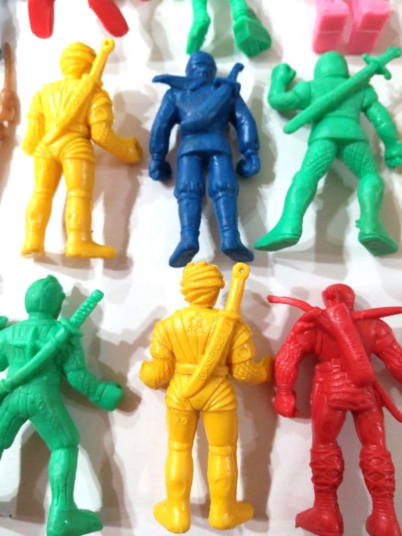 匿名配送 東映 戦隊 特撮 特警 ジライヤ 等フィギュア 消しゴム 昭和レトロ