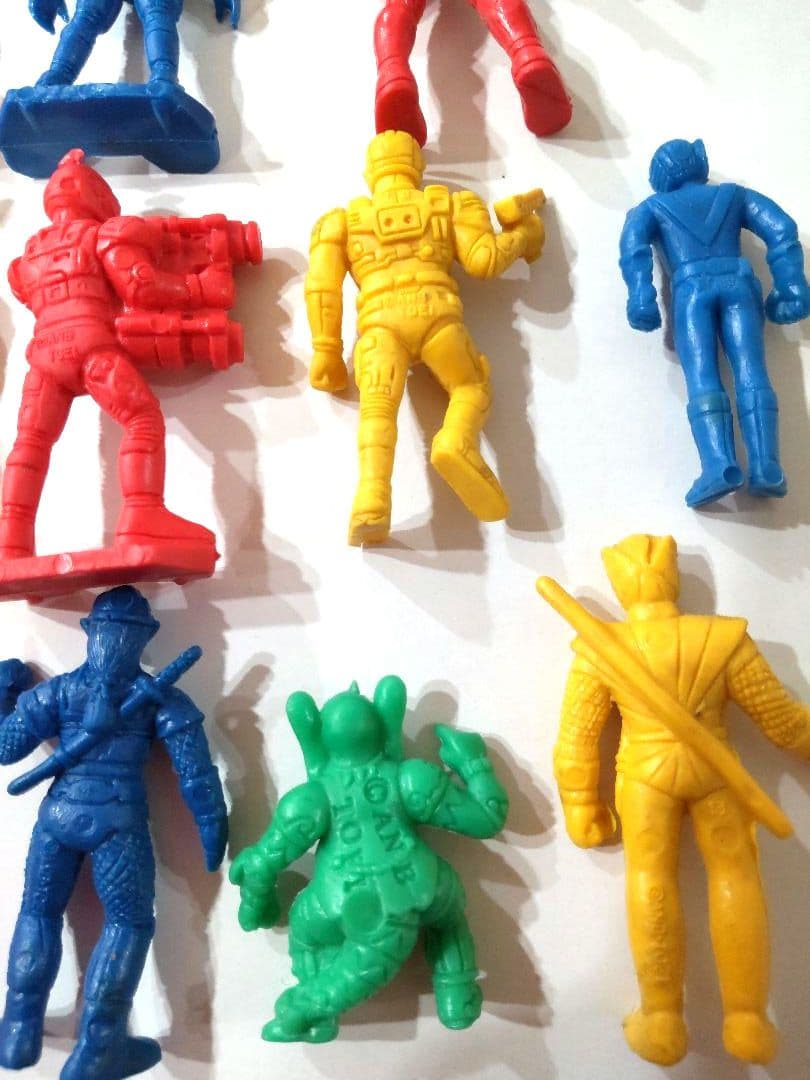 匿名配送 東映 戦隊 特撮 特警 ジライヤ 等フィギュア 消しゴム 昭和レトロ