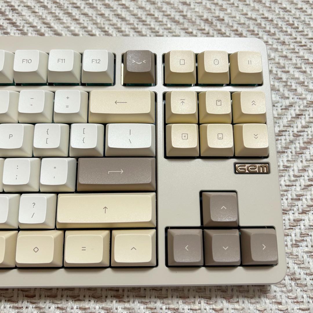キーボード Nuphy Gem80 CosmicMocha 2.4Ghz/Bluetooth