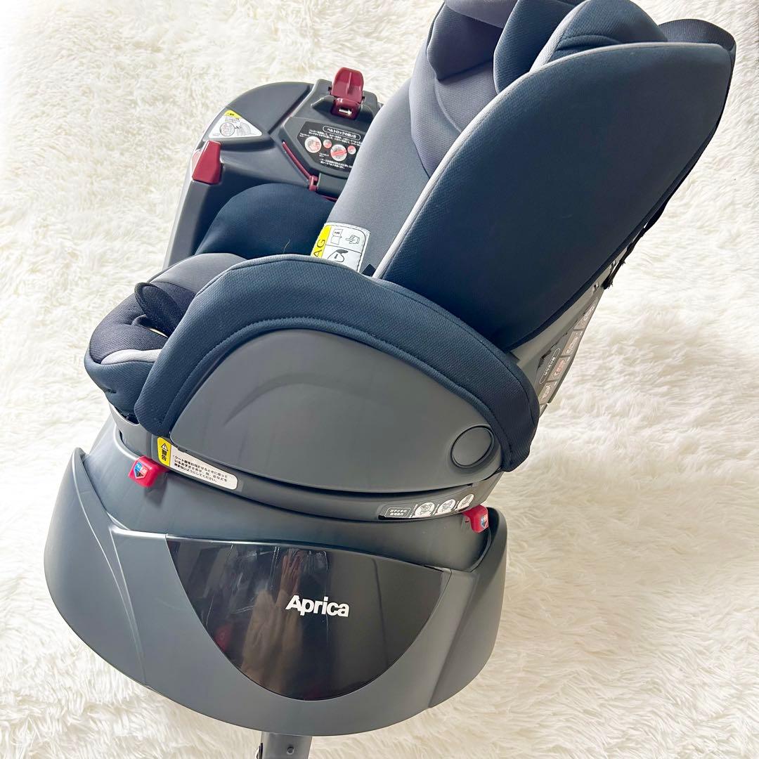 ✨美品✨Aprica ディアターンプラス AB チャイルドシート グレー 新生児