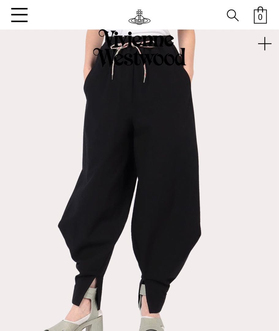 Vivienne Westwood コットンシアサッカートライバルパンツ