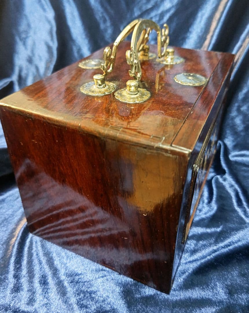 アンティーク 麻雀牌 木箱 レトロ 骨牌 竹牌 マージャン