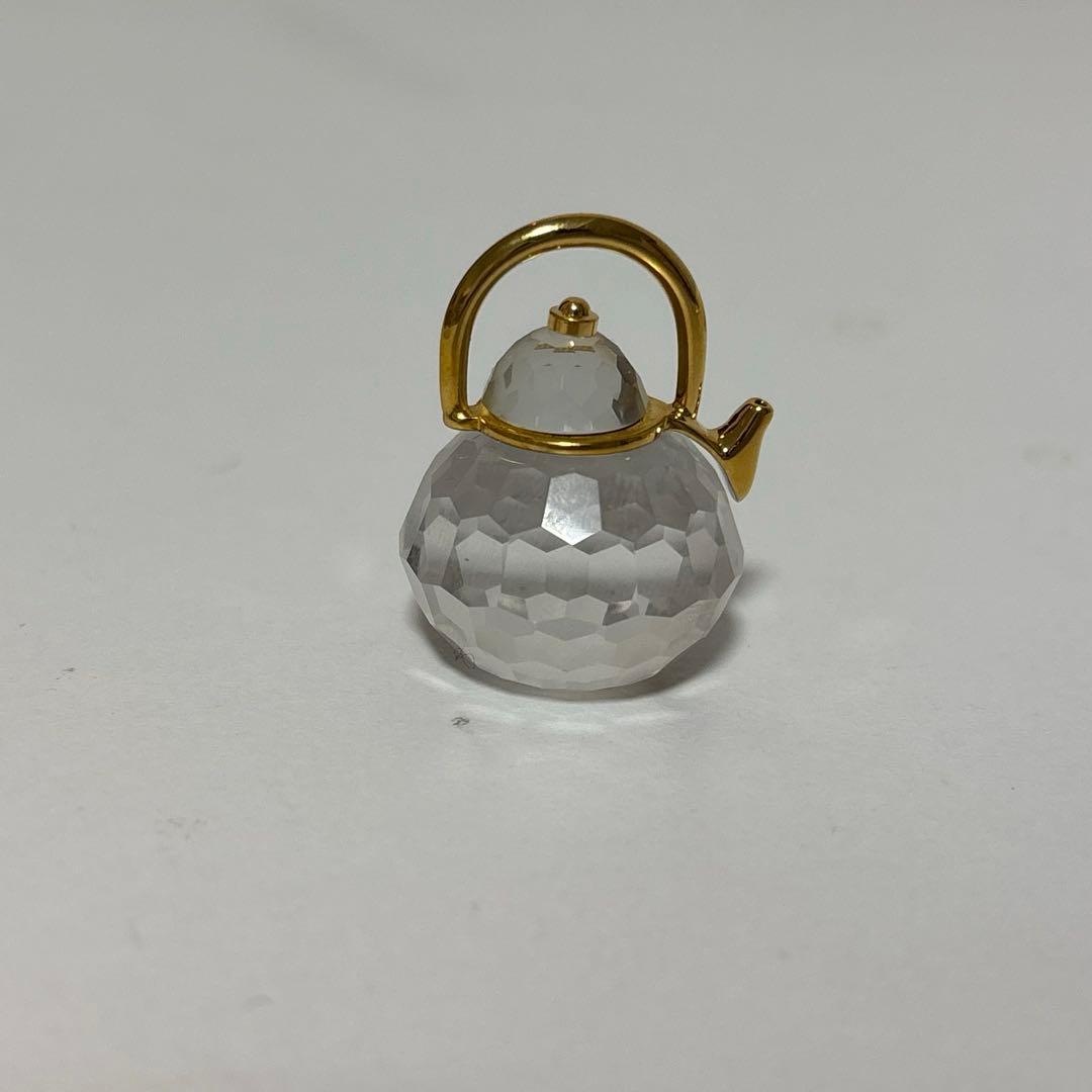 スワロフスキー　ティーセット　クリスタルメモリーズ　置物