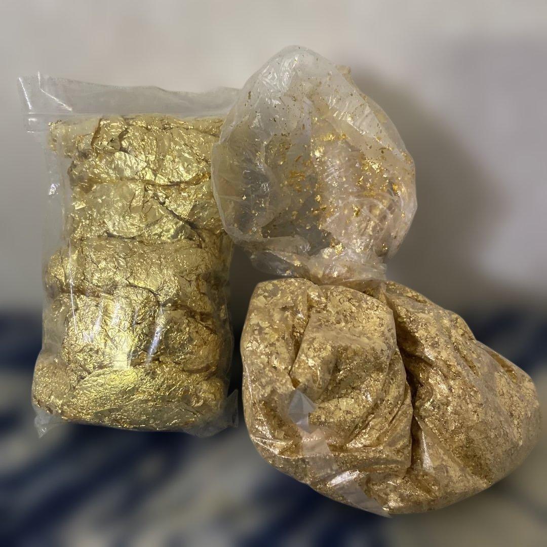 金粉　金箔　蒔絵　ジャンク