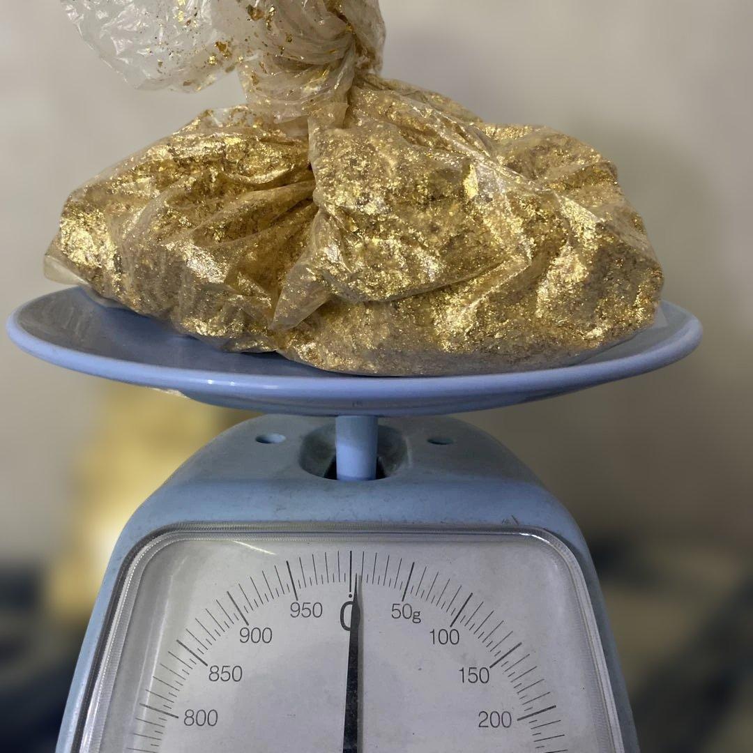 金粉　金箔　蒔絵　ジャンク