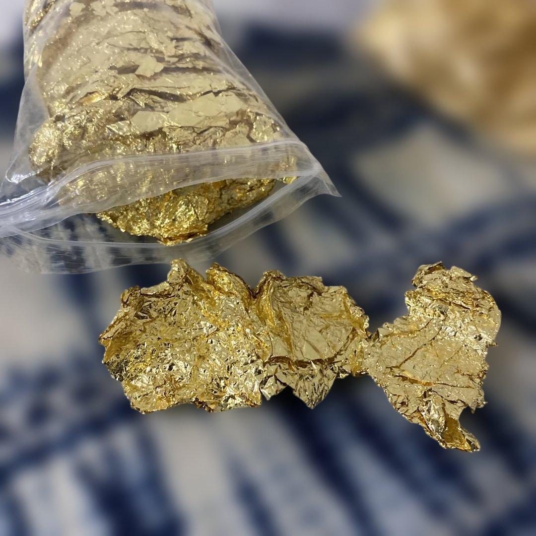 金粉　金箔　蒔絵　ジャンク