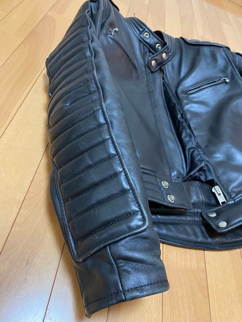 KADOYA レザー シングルライダースジャケット