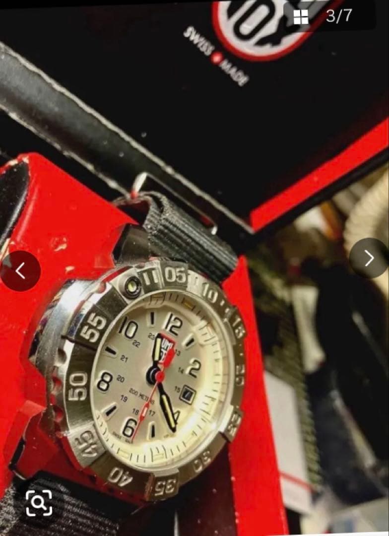 極美品luminox ref3257-1gp 3250シリーズ