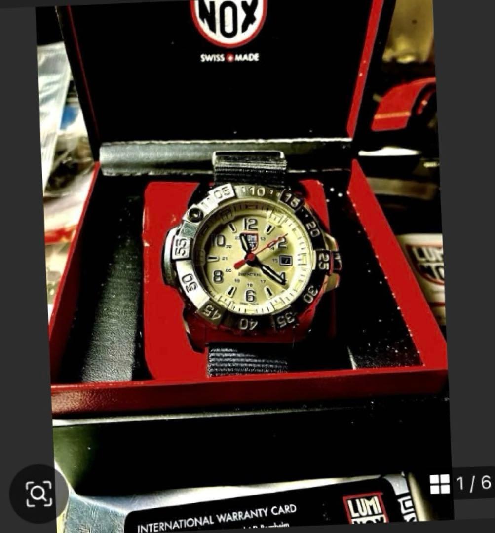 極美品luminox ref3257-1gp 3250シリーズ