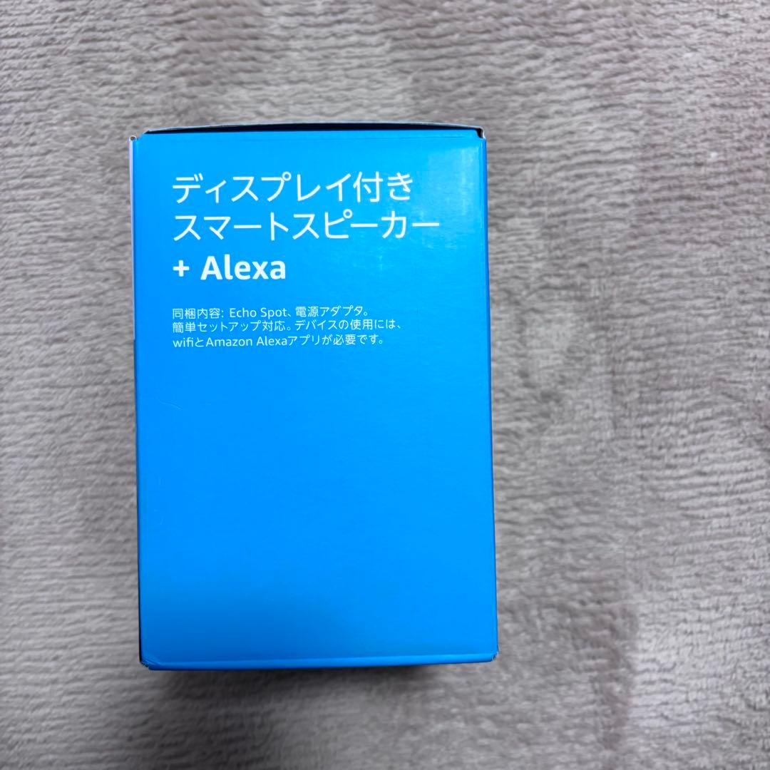 【新品未開封】Amazon Echo Spot エコースポット ブラック