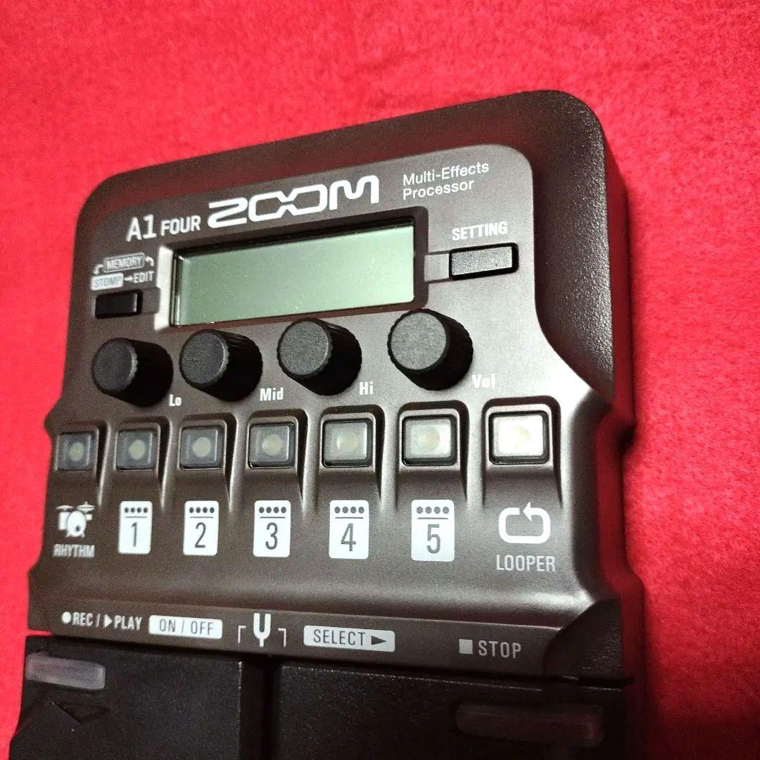 処分特価！ZOOM A1 FOUR マルチエフェクター