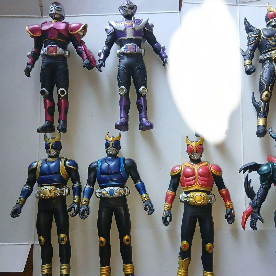 仮面ライダー クウガ 龍騎 アギト ソフビ フィギュア 23体セット 平成