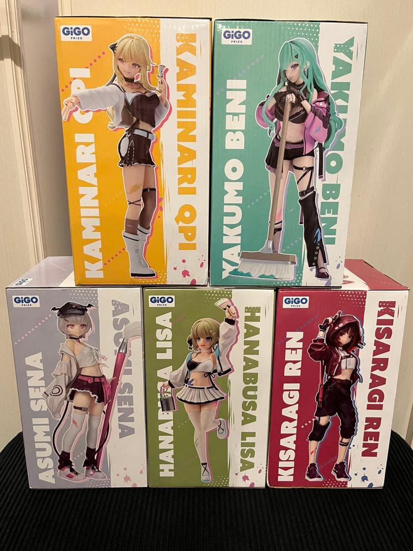 【新品未開封】GiGO限定　ぶいすぽっ！　フィギュア　5体セット