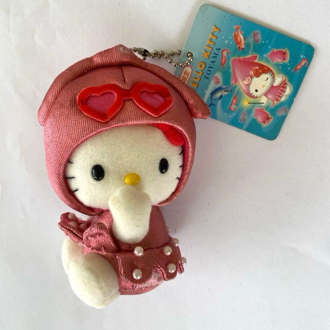 レア！　ご当地キティ　富山限定　ホタルイカ　ぬいぐるみ　サンリオ