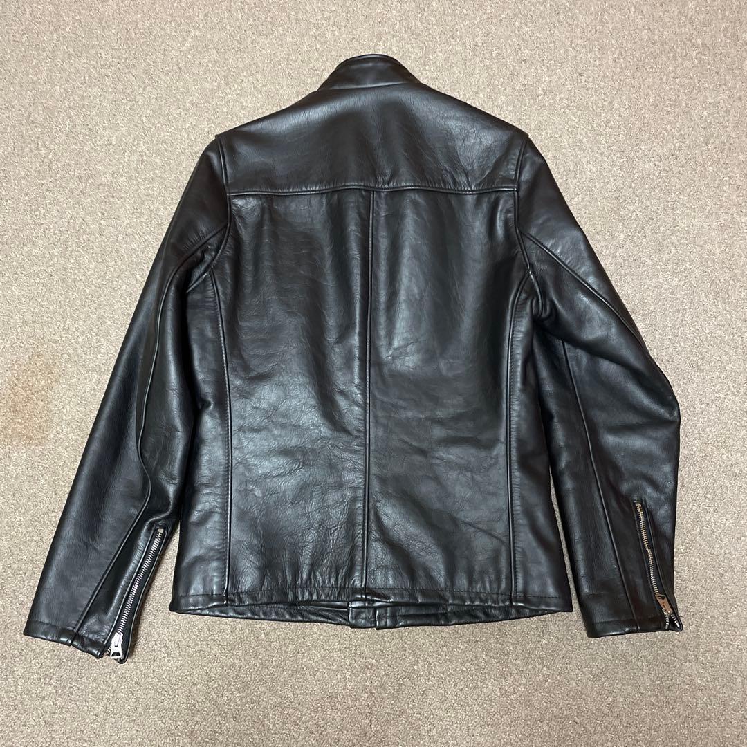 【着用一回・美品・最終値下げ】Schott654 シングルライダース　サイズ36