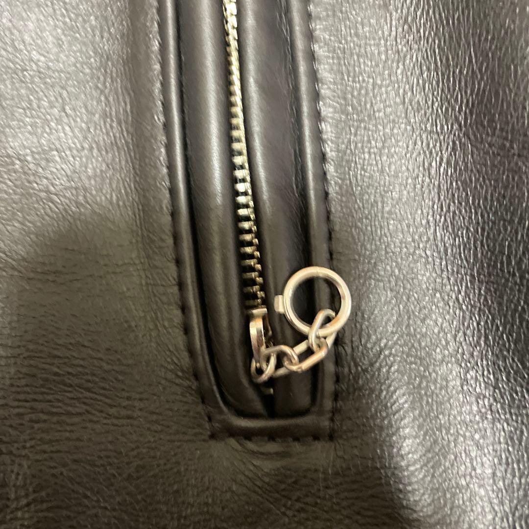 【着用一回・美品・最終値下げ】Schott654 シングルライダース　サイズ36